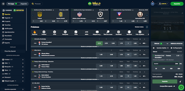 Rodada de futebol hoje